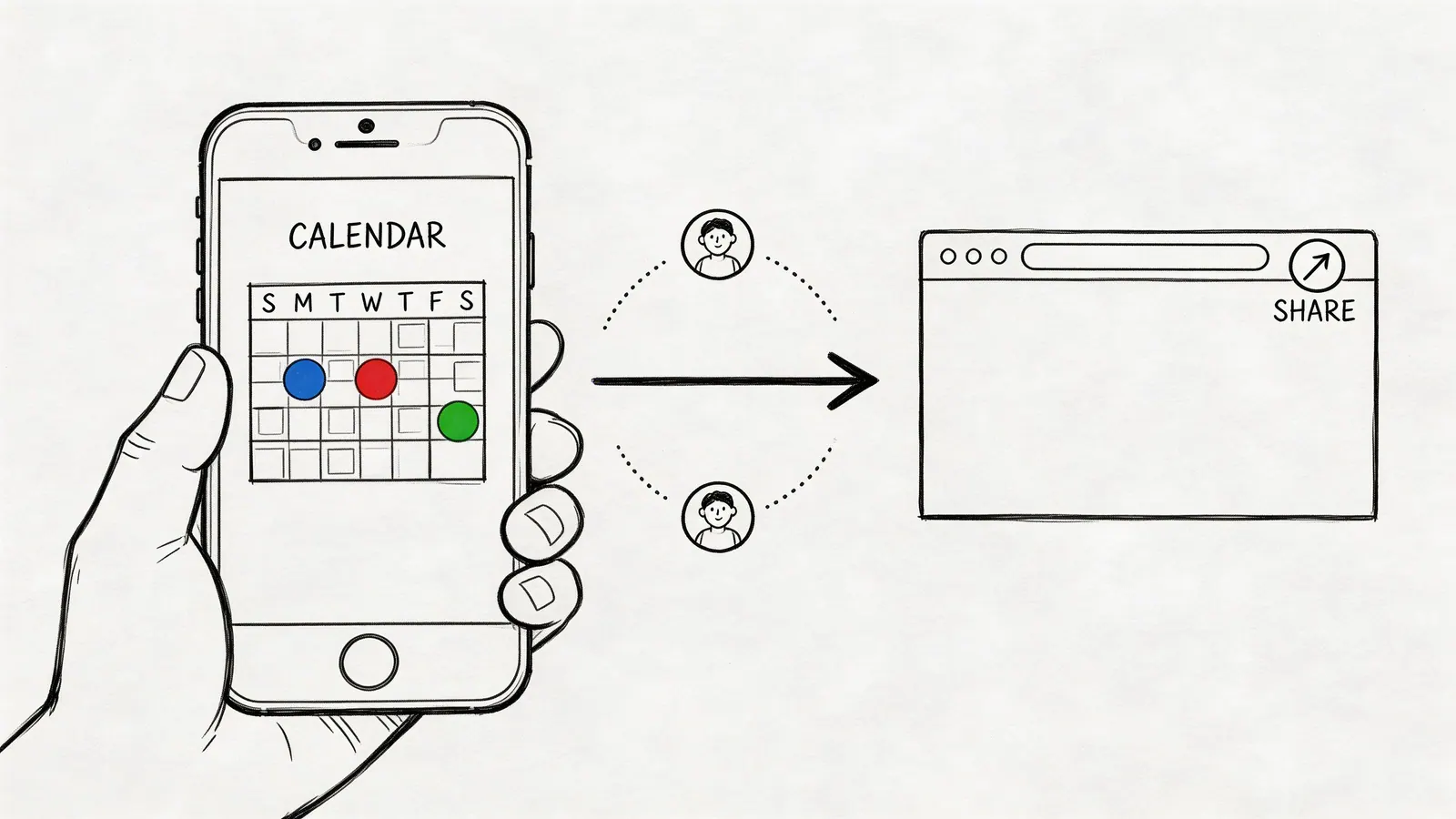 How to Share Google Calendar on iPhone: A 2026 Guide